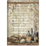 Ριζόχαρτο ντεκουπάζ Stamperia 21x29cm A4, Songs of the Sea, Mermaid’s song