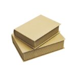 Κουτιά βιβλία κραφτ, σετ 2 τεμ.