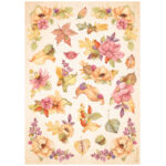 Ριζόχαρτο ντεκουπάζ Stamperia 21x29cm A4, Woodland, Flowers
