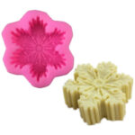 Καλούπι σιλικόνης, Χιονονιφάδα 2, 8x5cm