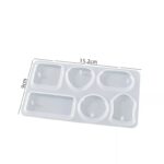 Καλούπι σιλικόνης, Μπρελόκ, 15.2x9cm