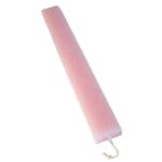 Λαμπάδα κερί πλακέ αρωματική σαγρέ 28,5×1,5×3,5cm – Ροζ