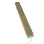 Λαμπάδα κερί πλακέ αρωματική σαγρέ 28,5×1,5×3,5cm – Λαδί