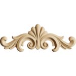 Ξυλόγλυπτο διακοσμητικό, 16,5×5,5×0,7 cm