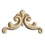 Ξυλόγλυπτο διακοσμητικό, 8,9×4,8×0,8cm