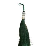 Φούντα σκούρο πράσινο 13cm