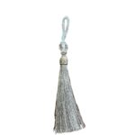 Φούντα ασημί 13cm