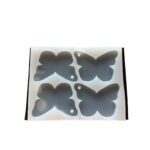 Καλούπι σιλικόνης πεταλούδες μπρελόκ