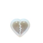 Καλούπι σιλικόνης δύο μισές καρδιές