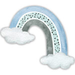 Ξύλινη φιγούρα Ουράνιο Τόξο αγόρι