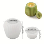 Καλούπι σιλικόνης, Δοχείο με καπάκι, 9,7×8.7cm