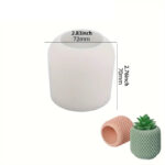 Καλούπι σιλικόνης, Γλαστράκι, 7.2x7cm