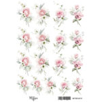 Ριζόχαρτο Maja’s Memories, 22.5x32cm, Μίνι τριαντάφυλλα, MDRA4201