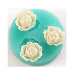 Καλούπι σιλικόνης, Flowers 48x14mm