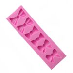 Καλούπι σιλικόνης, Φιόγκοι, 15,2×4,6cm