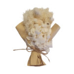 Αποξηραμένο μπουκέτο λουλουδιών σε κουτί (35), ivory