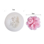 Καλούπι σιλικόνης, Λουλούδι, 7×7xY3cm