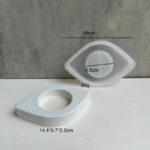 Καλούπι σιλικόνης, Μάτι με θέση για ρεσό, 16cm