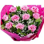 Ανθοδέσμη pink love