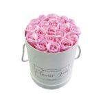 Καπελιέρα με Αρωματικά Soap Flowers Τριαντάφυλλα Ροζ / λευκά/ κόκκινα