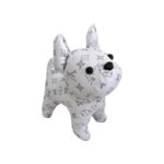 Λευκός Σκύλος Σε Πολυτελή Τσάντα 20cm x 25cm