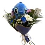 Ανθοδέσμη blue Stitch