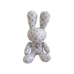 Λευκό Κουνελάκι Σε Πολυτελή Τσάντα 20cmx35cm