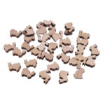 Κουνελάκια ξύλινα, 18τεμ.