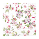 Χαρτοπετσέτα για decoupage, 1τεμ, Άνθη αμυγδαλιάς