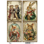 Ριζόχαρτο Maja’s Memories, 22.5x32cm, Ζώα του δάσους, MDRA4319