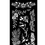 Thick Stencil Stamperia 12x25cm, The Owl’s House, Κλαδάκια