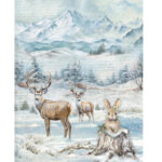 Ριζόχαρτο ντεκουπάζ Stamperia 21x29cm A4, The Owl’s House, Wildlife