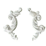 Ελαστικά διακοσμητικά στοιχεία, σετ 2 τεμ., 17.5x6x1cm