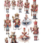 Ριζόχαρτο Maja’s Memories, 22.5x32cm, Καρυοθραύστες και Μπαλαρίνες, MDRA4386