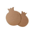 Διακοσμητικό σχέδιο, Ρόδια σύνθεση, MDF, 15,5×12,5cm