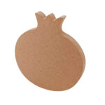 Διακοσμητικό σχέδιο, Ρόδι επιτραπέζιο, MDF, 120x110x12mm