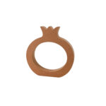 Διακοσμητικό σχέδιο, Ρόδι επιτραπέζιο κενό, MDF, 12×12,5cm