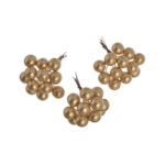 Κλαδάκι με μπιλίτσες χρυσό, 36τεμ.