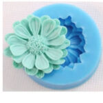 Καλούπι σιλικόνης, Flower Daisy 50x15mm