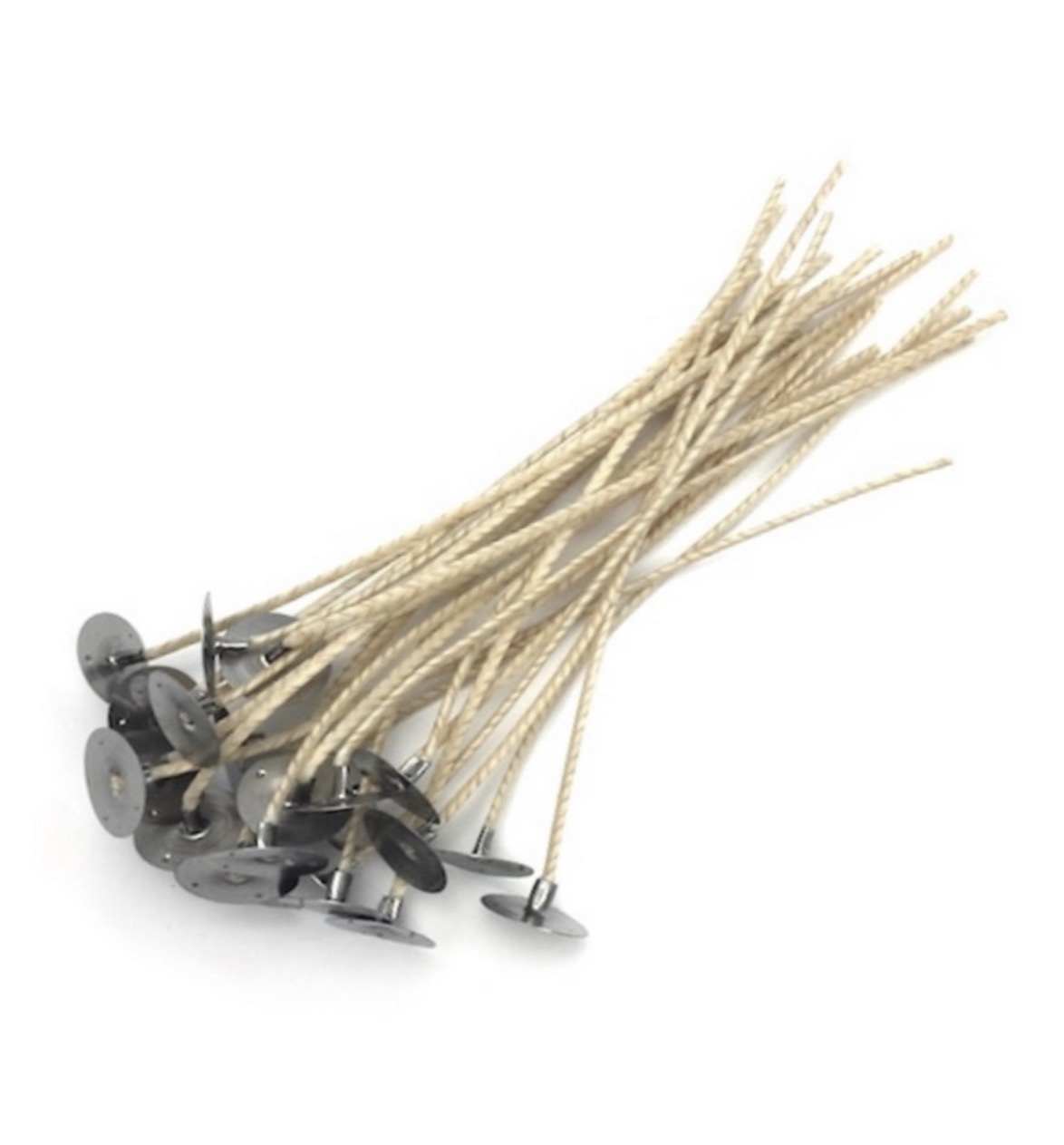 Screenshot Φυτίλια με χάρτινο πυρήνα X8, κερωμένα με βάση, μήκος 15cm , 10τεμ - Image 1