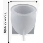 Καλούπι σιλικόνης αυγό μεσαίο 7,6cm x 6,4cm