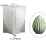 Καλούπι σιλικόνης ριγέ 7,2cm x 5,8cm