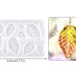 Καλούπι Σιλικόνης, Φύλλα, 9.6x6cm