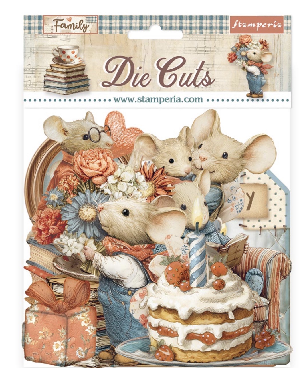 Screenshot Die Cuts Stamperia, Family - Image 1