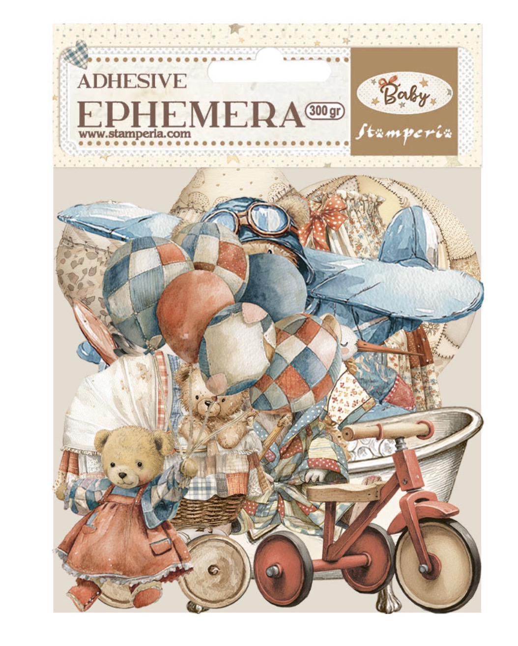 Screenshot Αυτοκόλλητα Die Cuts-Ephemera Stamperia, Baby - Image 1