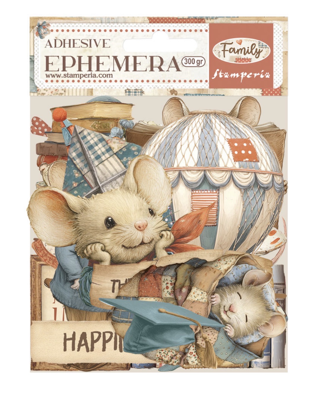 Screenshot Αυτοκόλλητα Die Cuts-Ephemera Stamperia, Family - Image 1