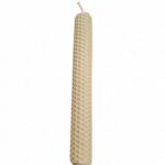 Λαμπάδα μελισσοκέρι 20×2.5cm, ιβουάρ