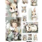 Ριζόχαρτο Maja’s Memories, 22.5x32cm, Ανοιξιάτικες στιγμές, MDRA4412