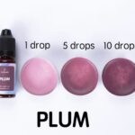 Χρώμα υγρό για κερί, Δαμασκηνί, 10ml