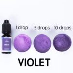 Χρώμα υγρό για κερί, Βιολετί, 10ml
